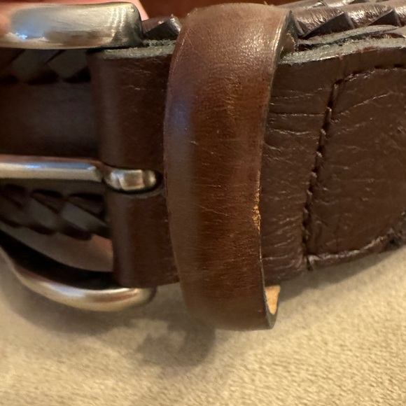 EUC! Mezlan Leather Belt Made in Spain, sz 38 - Picture 2 of 13